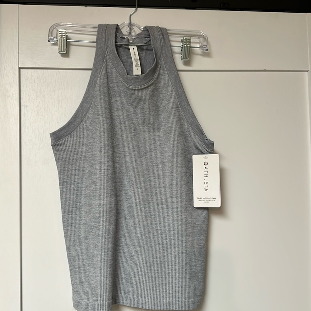 NWT Athleta Renew Racerback Tank - Sz L